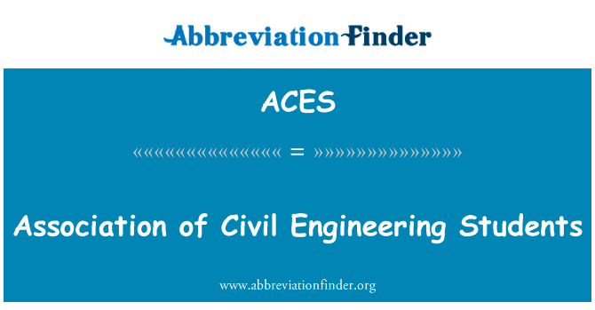 Association of Civil Engineering Students的定义
