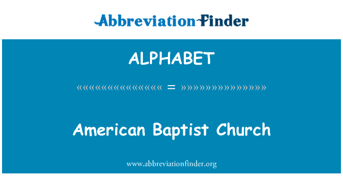 American Baptist Church的定义