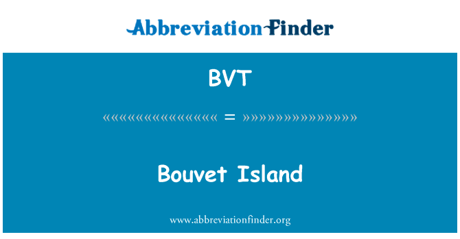 Bouvet Island的定义