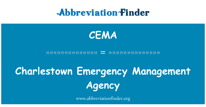 Charlestown Emergency Management Agency的定义