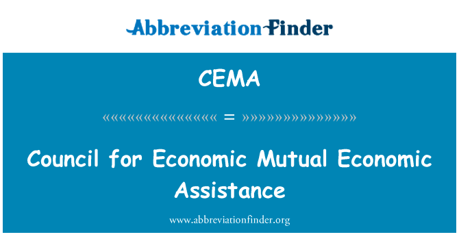 Council for Economic Mutual Economic Assistance的定义