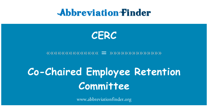 Co-Chaired Employee Retention Committee的定义