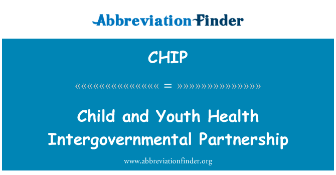 Child and Youth Health Intergovernmental Partnership的定义