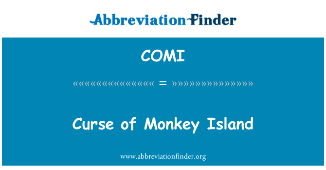 Curse of Monkey Island的定义