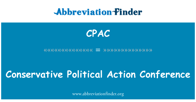 Conservative Political Action Conference的定义
