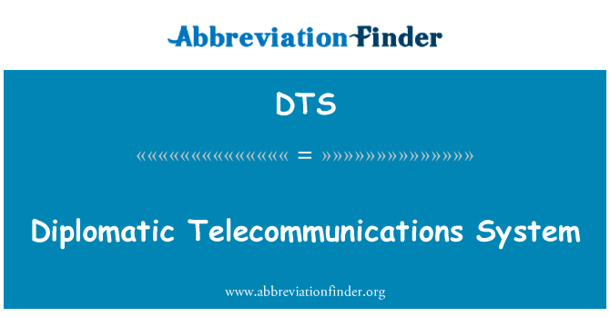 Diplomatic Telecommunications System的定义