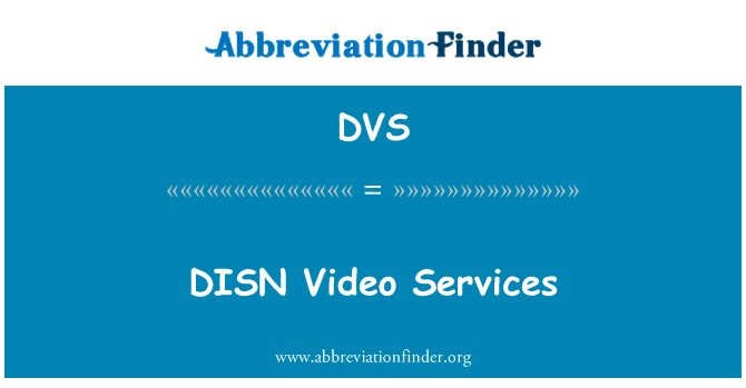DISN Video Services的定义