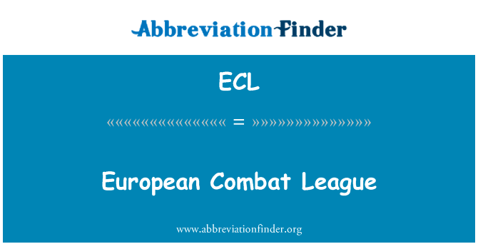European Combat League的定义