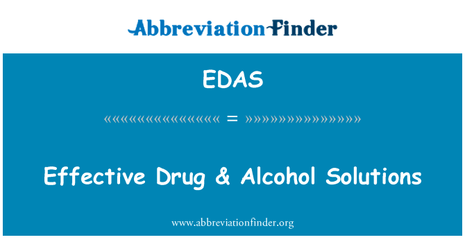 Effective Drug & Alcohol Solutions的定义