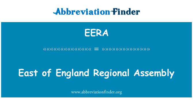 East of England Regional Assembly的定义