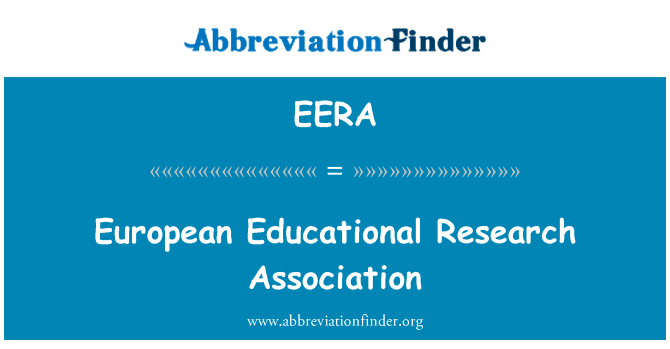European Educational Research Association的定义