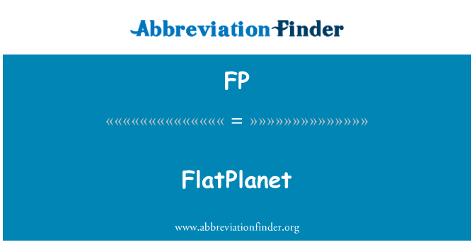 FlatPlanet的定义