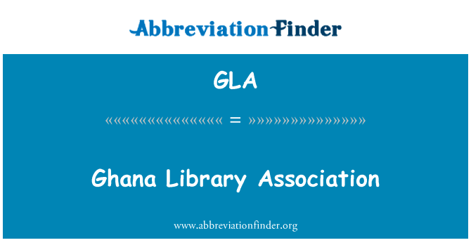 Ghana Library Association的定义