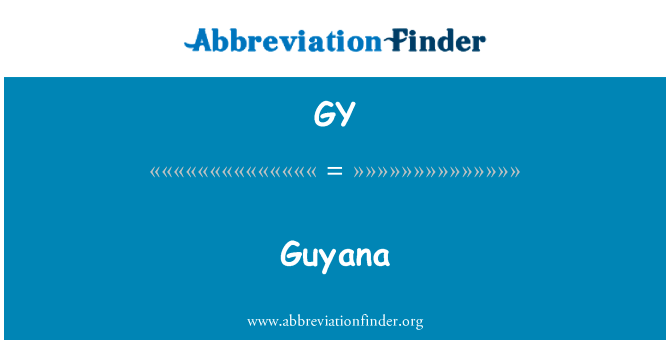 Guyana的定义