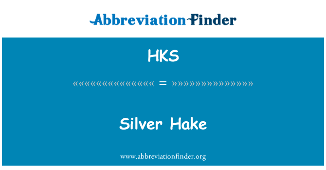 Silver Hake的定义