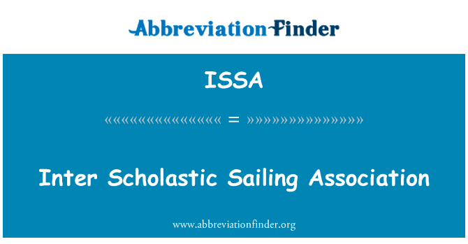 Inter Scholastic Sailing Association的定义