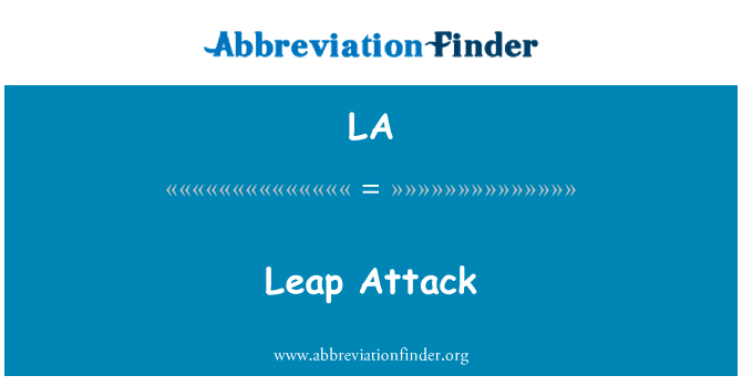 Leap Attack的定义