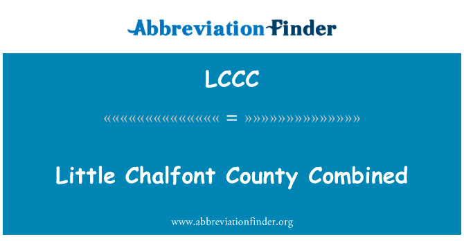 Little Chalfont County Combined的定义