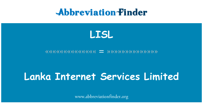 Lanka Internet Services Limited的定义