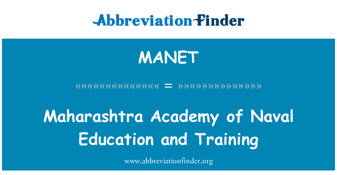 Maharashtra Academy of Naval Education and Training的定义