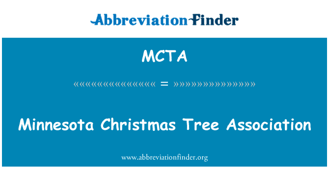 Minnesota Christmas Tree Association的定义