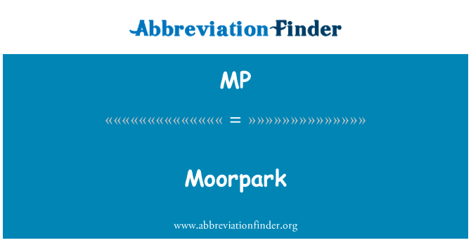 Moorpark的定义