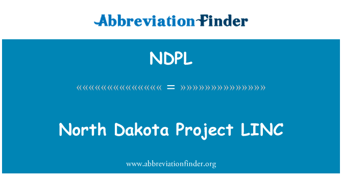 North Dakota Project LINC的定义