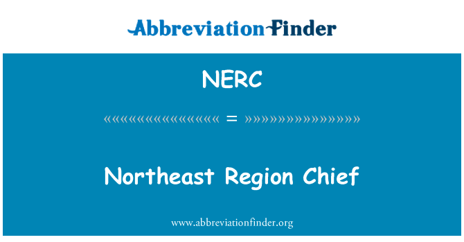 Northeast Region Chief的定义