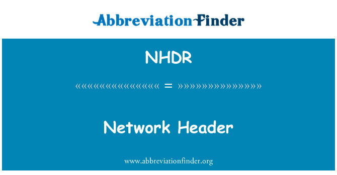 Network Header的定义