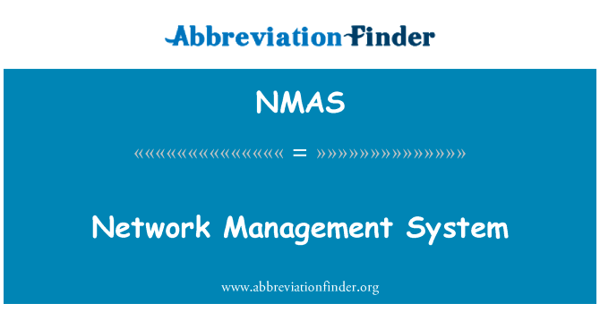 Network Management System的定义