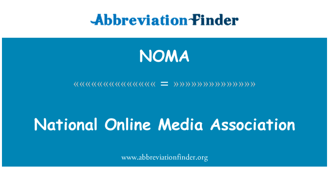 National Online Media Association的定义