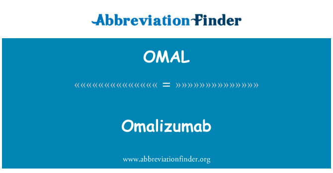 Omalizumab的定义
