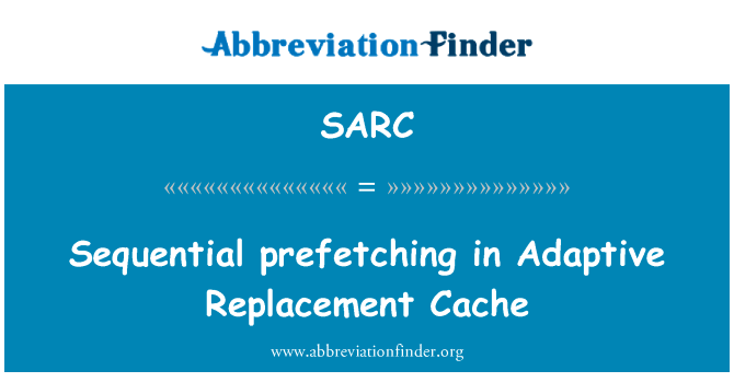 Sequential prefetching in Adaptive Replacement Cache的定义