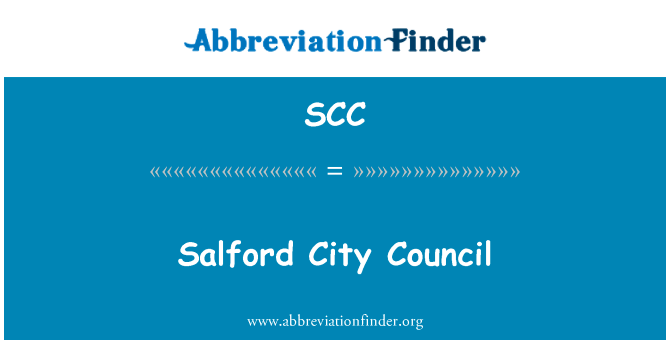 Salford City Council的定义