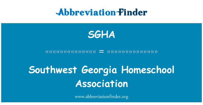 Southwest Georgia Homeschool Association的定义