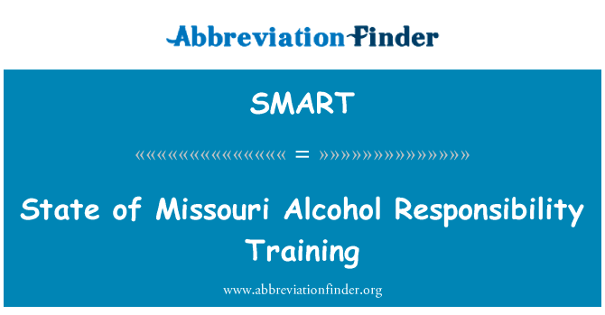 State of Missouri Alcohol Responsibility Training的定义