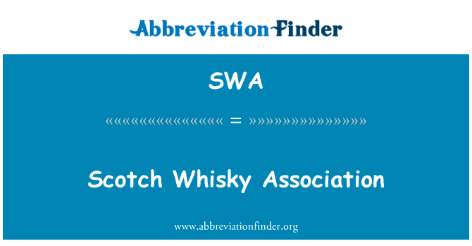 Scotch Whisky Association的定义