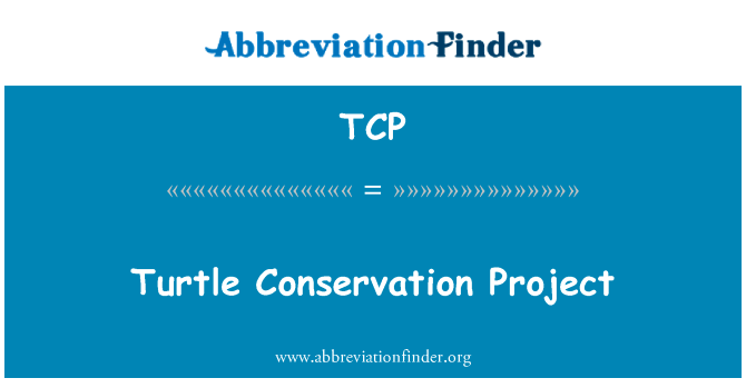 Turtle Conservation Project的定义