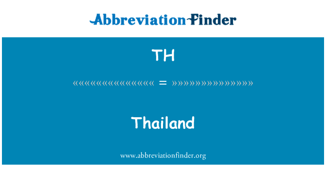 Thailand的定义