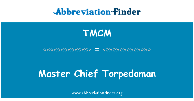Master Chief Torpedoman的定义