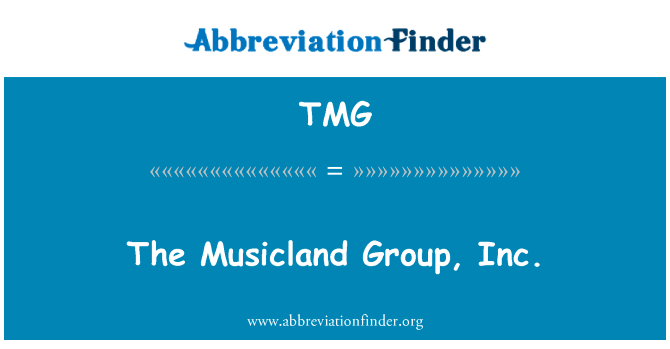The Musicland Group, Inc.的定义
