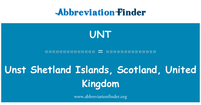 Unst Shetland Islands, Scotland, United Kingdom的定义