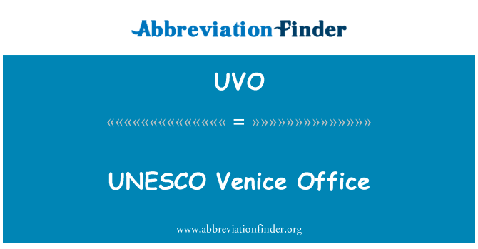 UNESCO Venice Office的定义