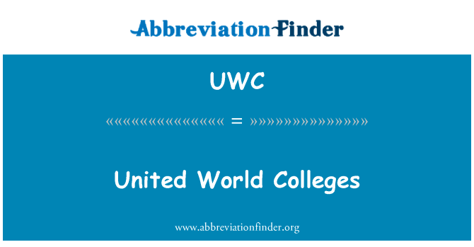 United World Colleges的定义