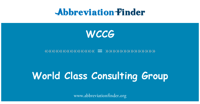 World Class Consulting Group的定义