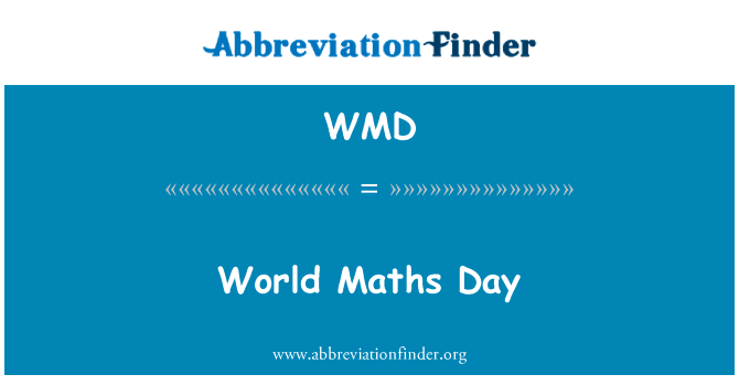 World Maths Day的定义
