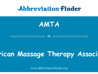 美国按摩疗法协会英文定义是American Massage Therapy Association,首字母缩写定义是AMTA
