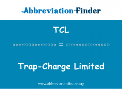 陷阱电荷有限公司英文定义是Trap-Charge Limited,首字母缩写定义是TCL