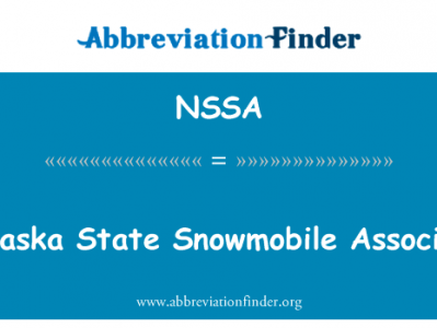 内布拉斯加州雪上汽车协会英文定义是Nebraska State Snowmobile Association,首字母缩写定义是NSSA