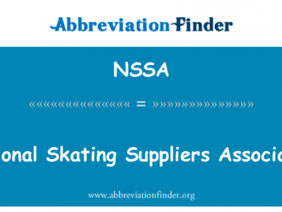 全国滑冰供应商协会英文定义是National Skating Suppliers Association,首字母缩写定义是NSSA